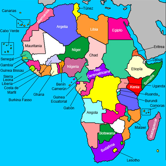 Africa - Geografía Física