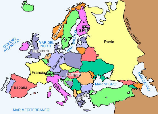 Resto de Europa - Geografía Humana