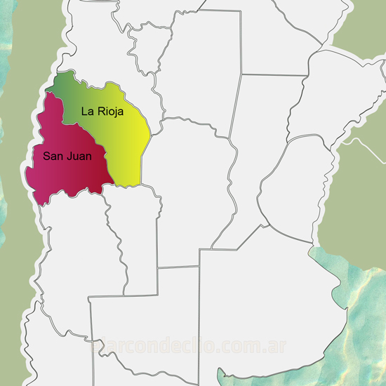 Argentina - Los Caudillos Argentinos - La Rioja y San Juan