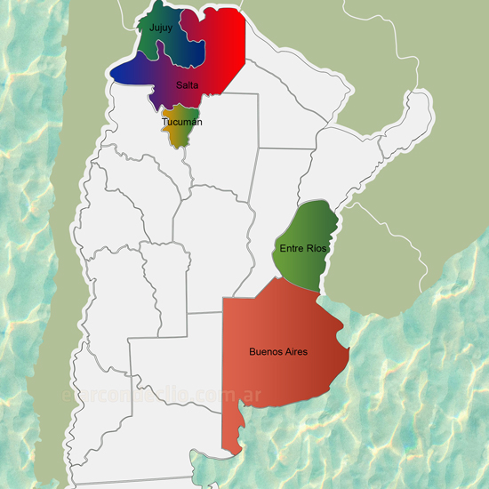 Argentina - Mujeres Argentinas - 1536 - 1851