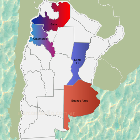 Argentina - Mujeres Argentinas - 1852 - 1880